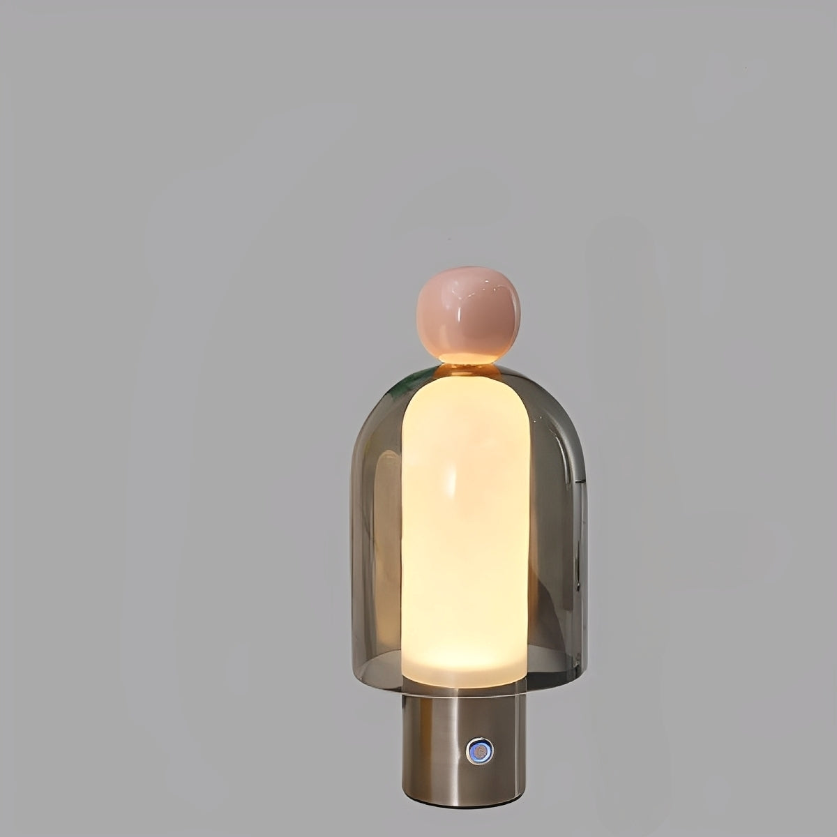Vetra – Moderne, schlicht gestaltete Glastischlampe