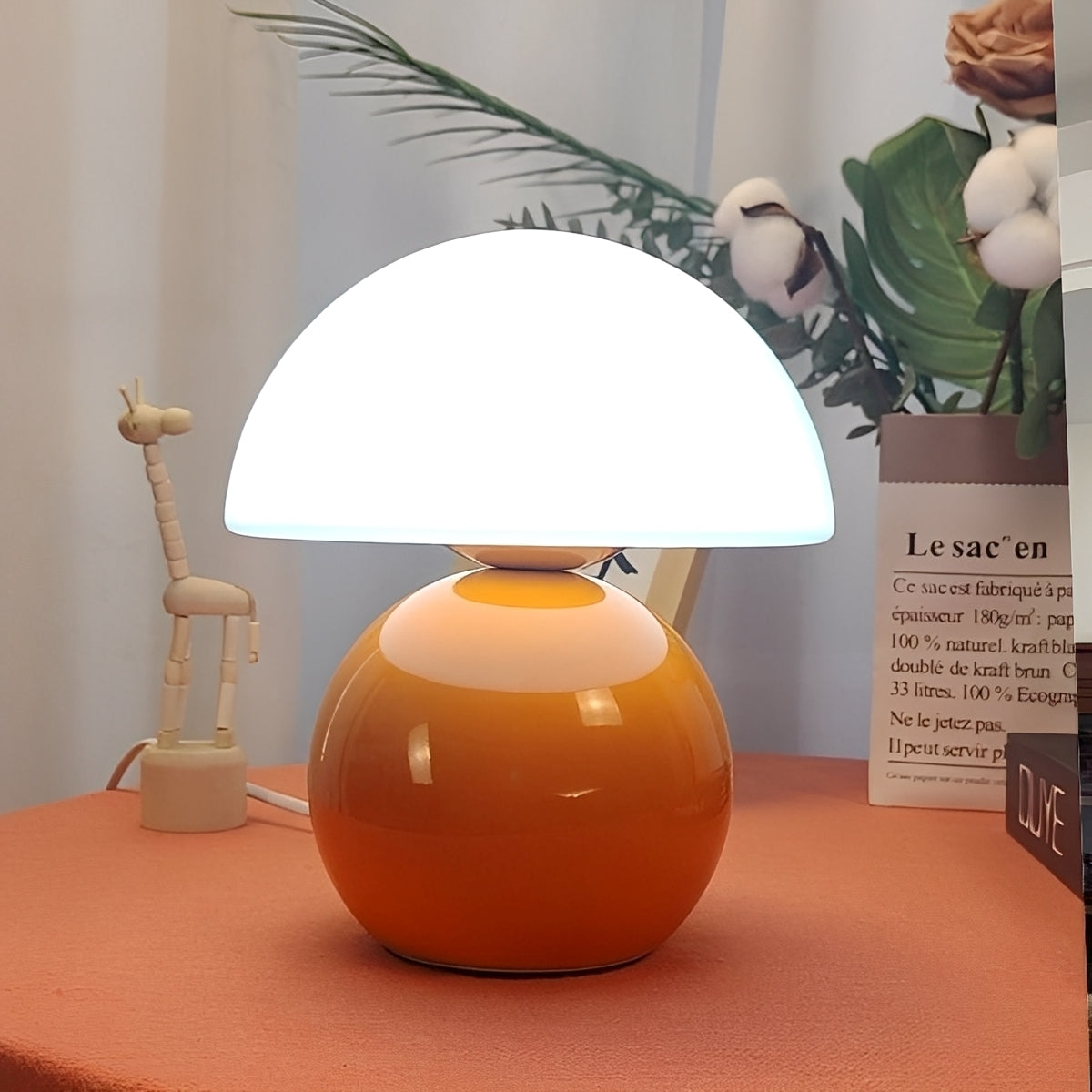 Mira – Nordische Keramik-Tischlampe