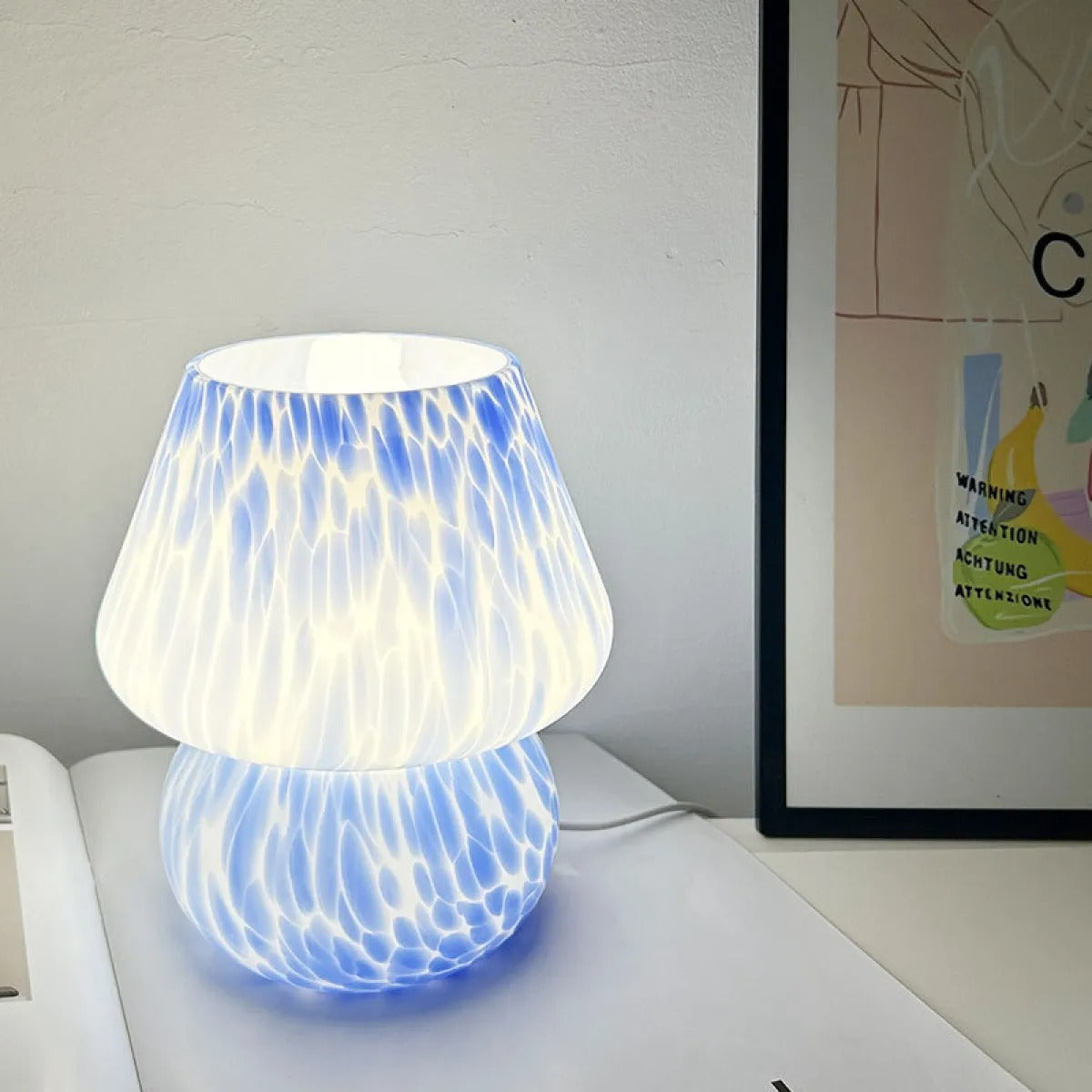 Naomi – Kreative Pilz Tischlampe