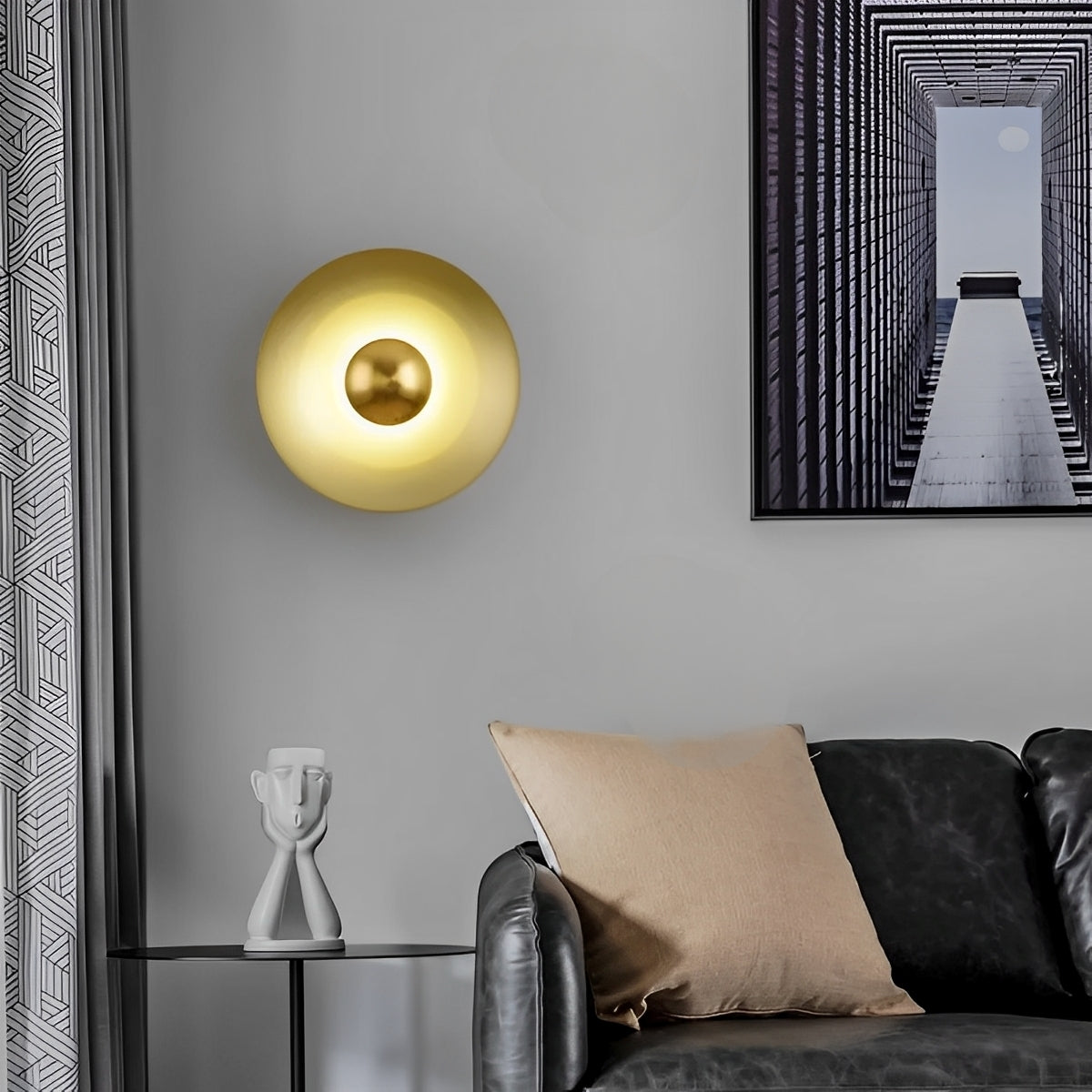 Luma – Runde LED-Wandlampe im modernen Design