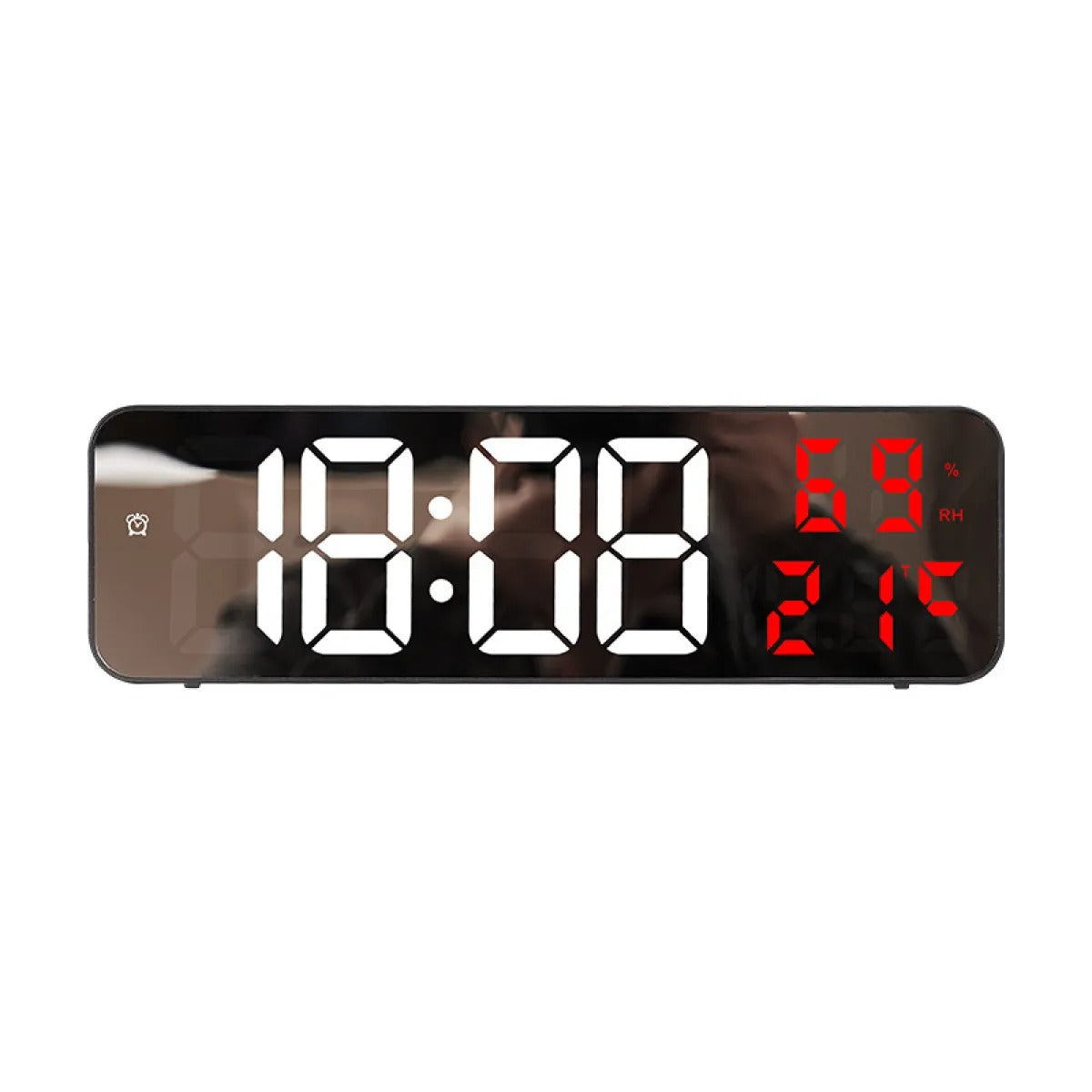 Nairo – LED-Wanduhr in digitaler Ausführung