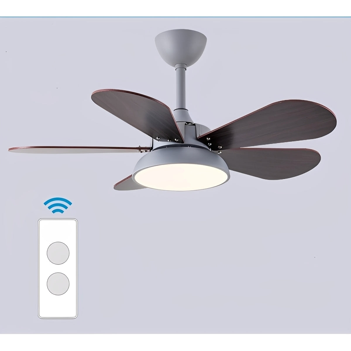 Levin – Zeitgemäßer Deckenventilator mit Licht