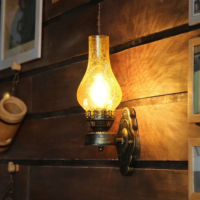 Ida – Retro Wandlampe im alten Café-Stil
