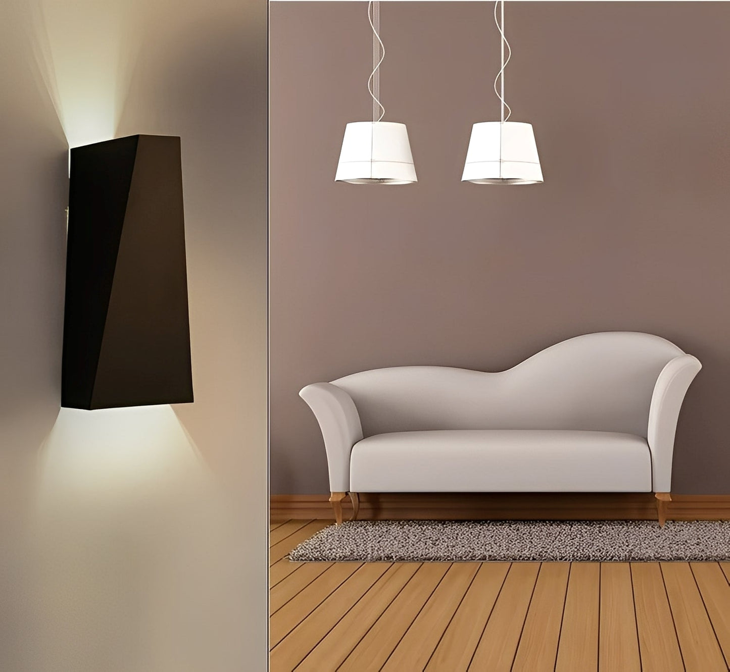 Nelia – LED-Lampe für Schlafzimmerwand