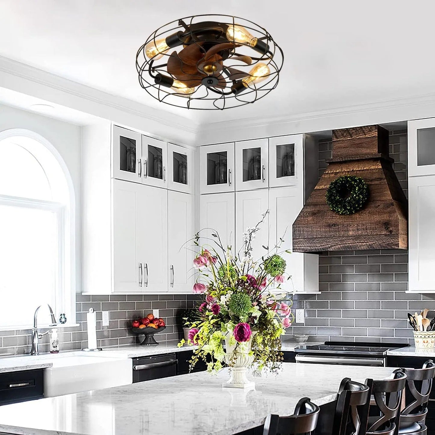 Diana – Amerikanische Deckenventilator-Lampe