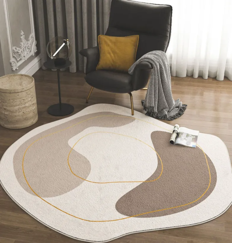 Ivara – Runder Teppich mit geometrischem Design