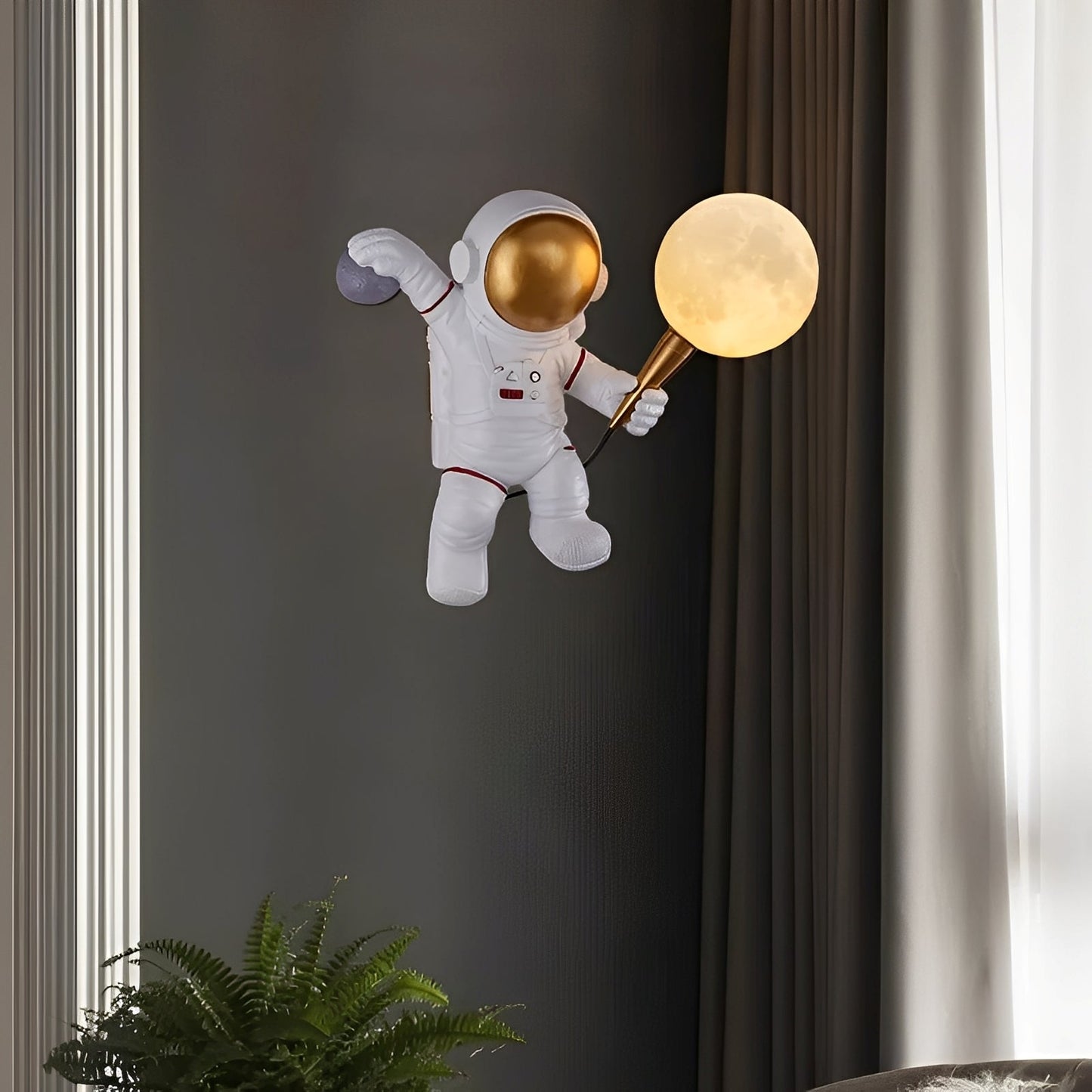 Astrolino – Kreativer Astronauten-Wandleuchter