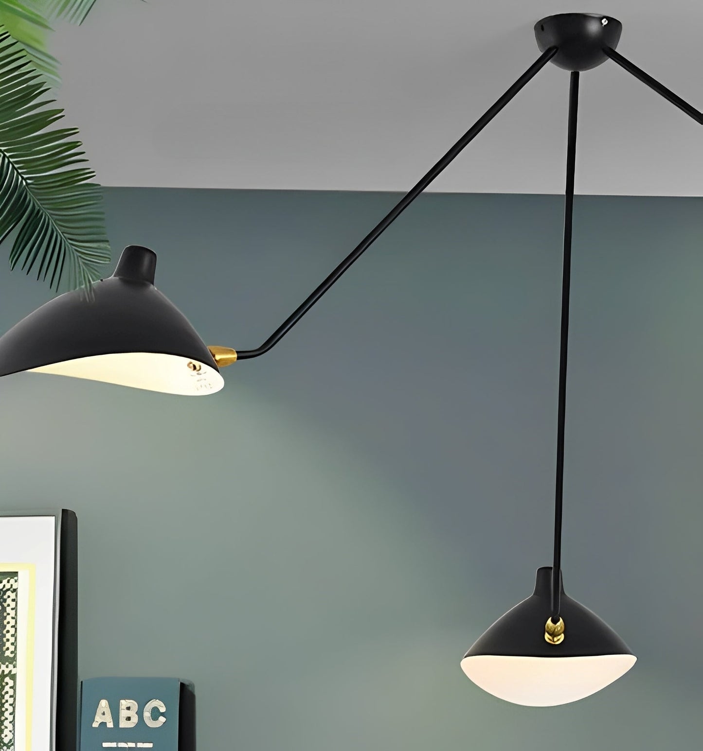 Vilda – Moderne Deckenlampe im Entenschnabelstil