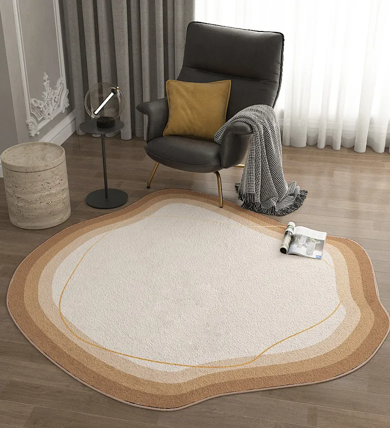 Ivara – Runder Teppich mit geometrischem Design