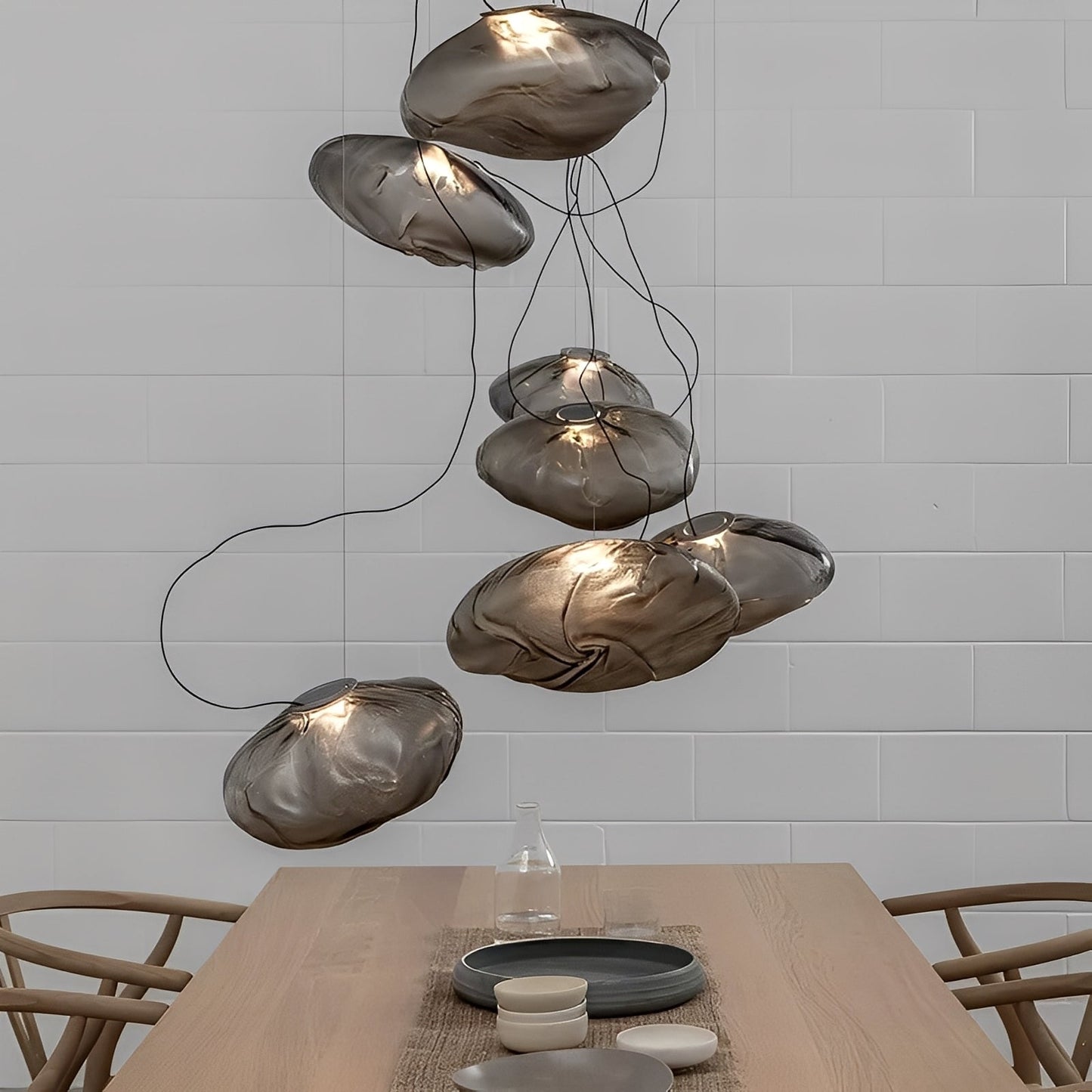 Dorian – Elegante LED-Glas-Hängelampe