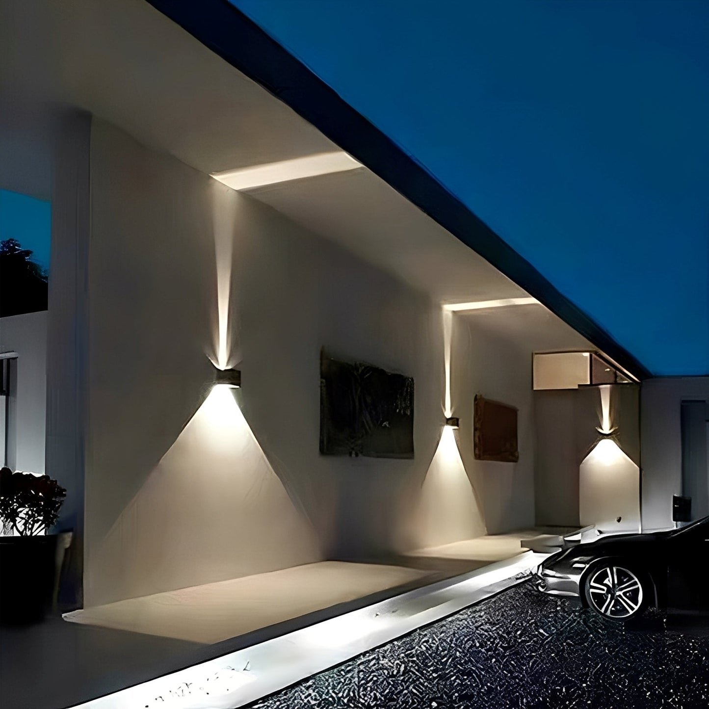 Kian – Wetterfeste LED-Wandleuchte für außen