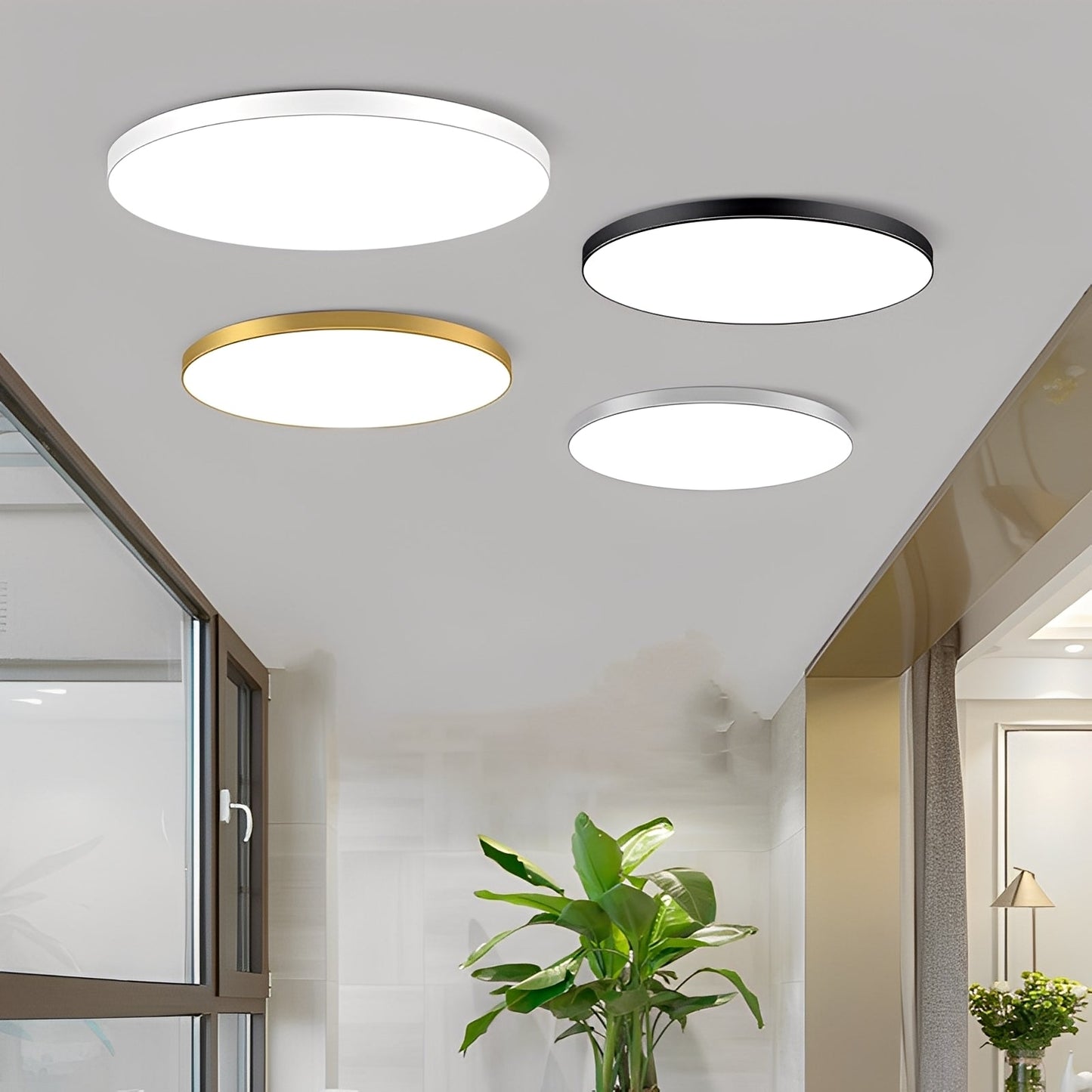 Gabb – Sehr dünne LED Deckenlampe