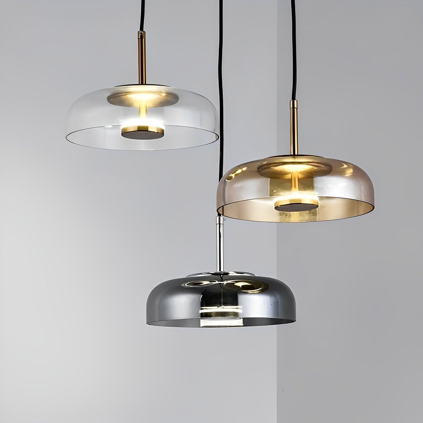 Vitralia – Glas-Deckenlampe im Bowl-Stil