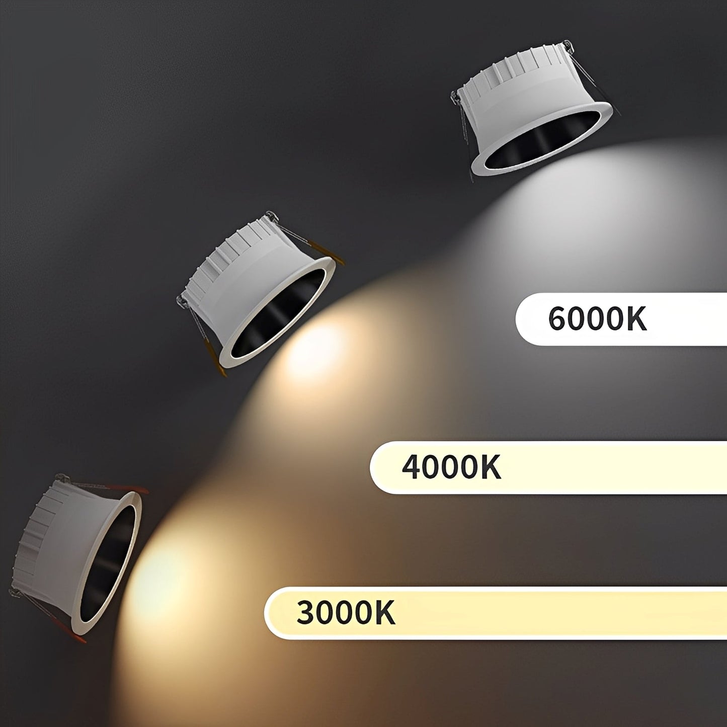 Zendy – Modernes Einbau-Downlight