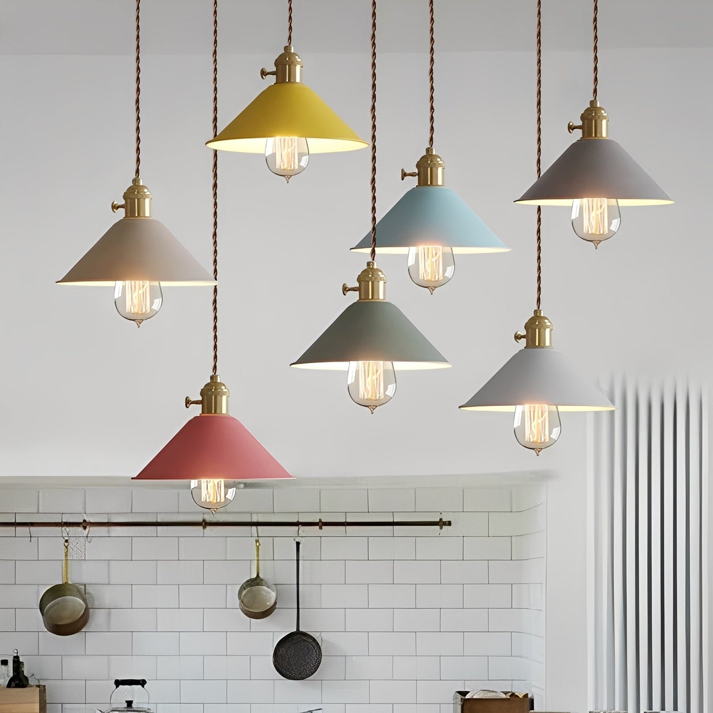 Mai – Nordische Kupfer-Deckenlampe