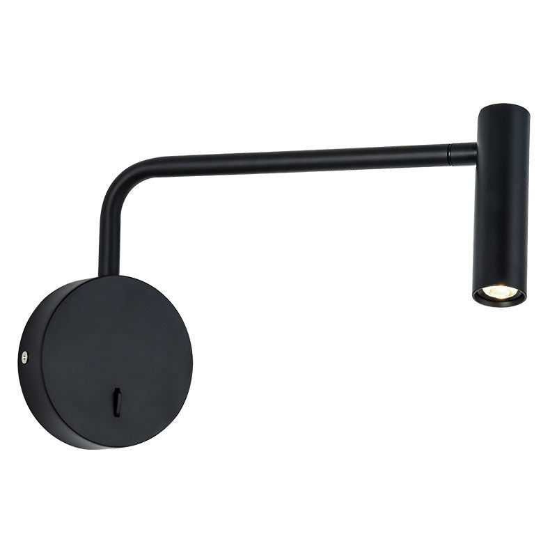 Niva – Runde LED-Wandleuchte mit Spotfunktion