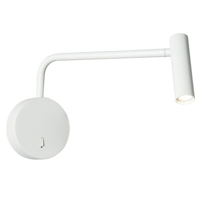 Niva – Runde LED-Wandleuchte mit Spotfunktion