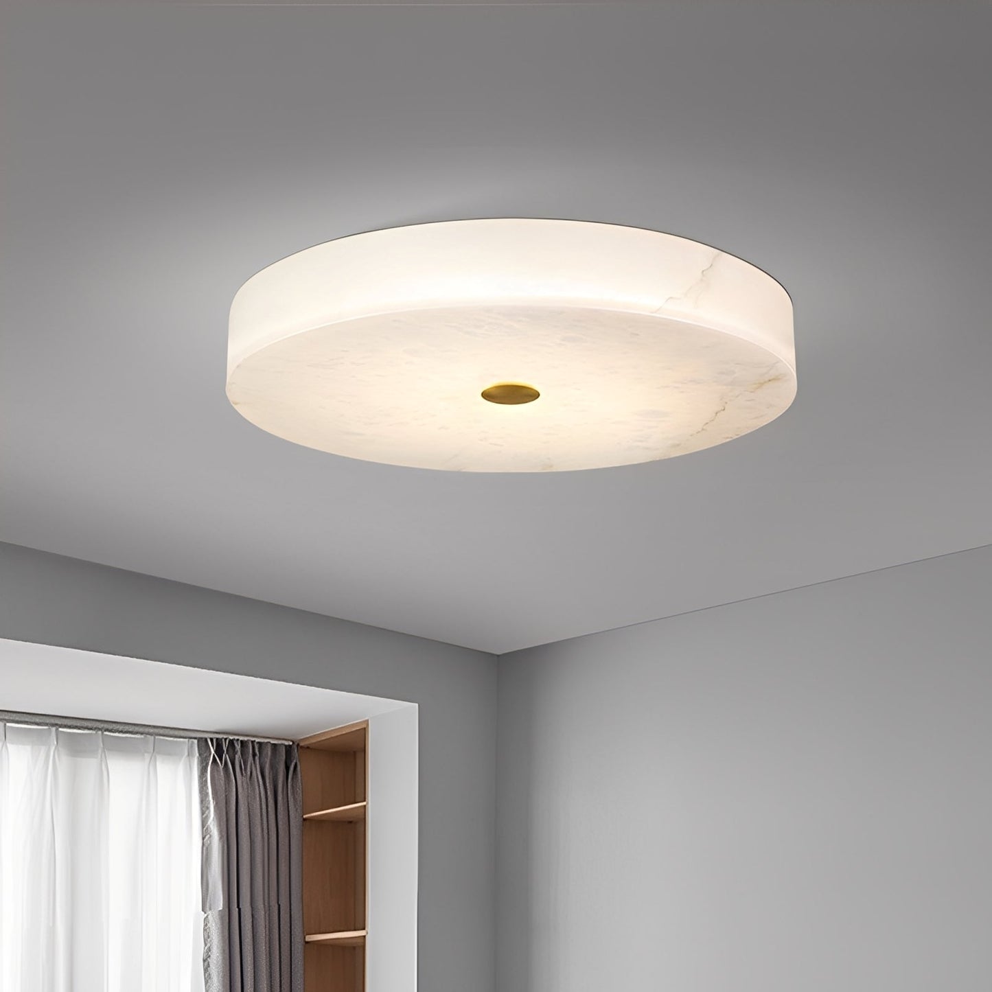 MarmoLux – Moderne, einfache Marmor-Deckenlampe