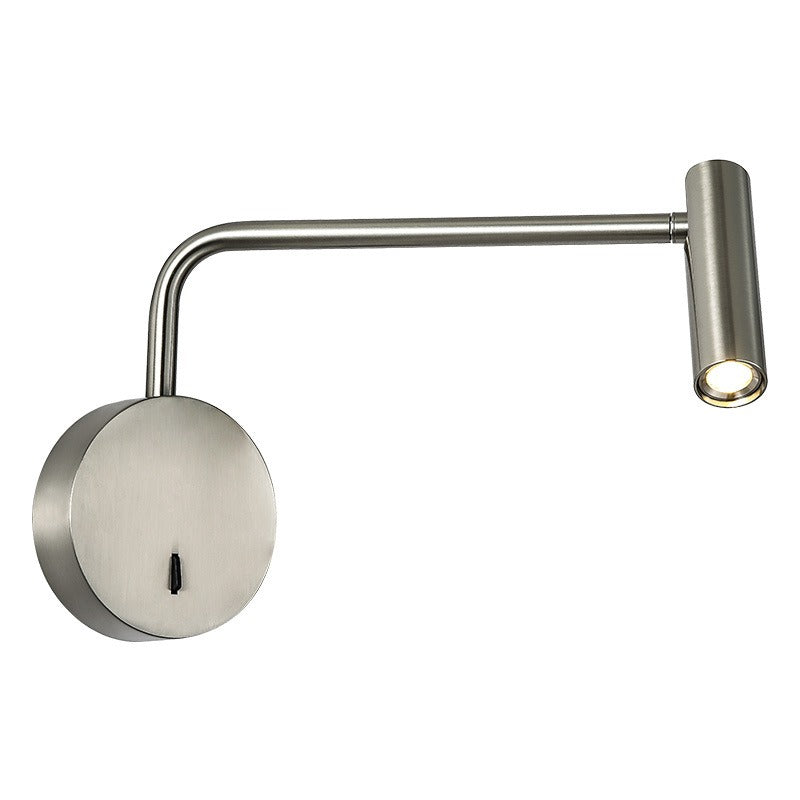 Niva – Runde LED-Wandleuchte mit Spotfunktion