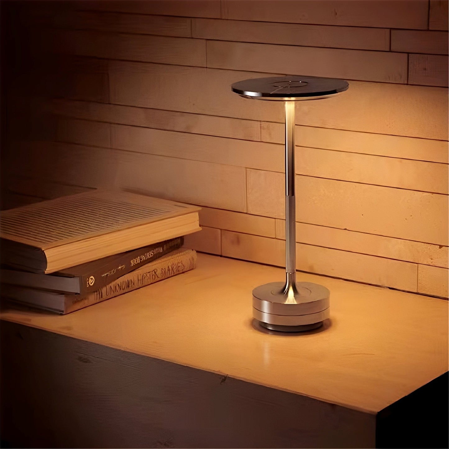 Lucina – Kreative Pilzkristalllampe mit Dimmer