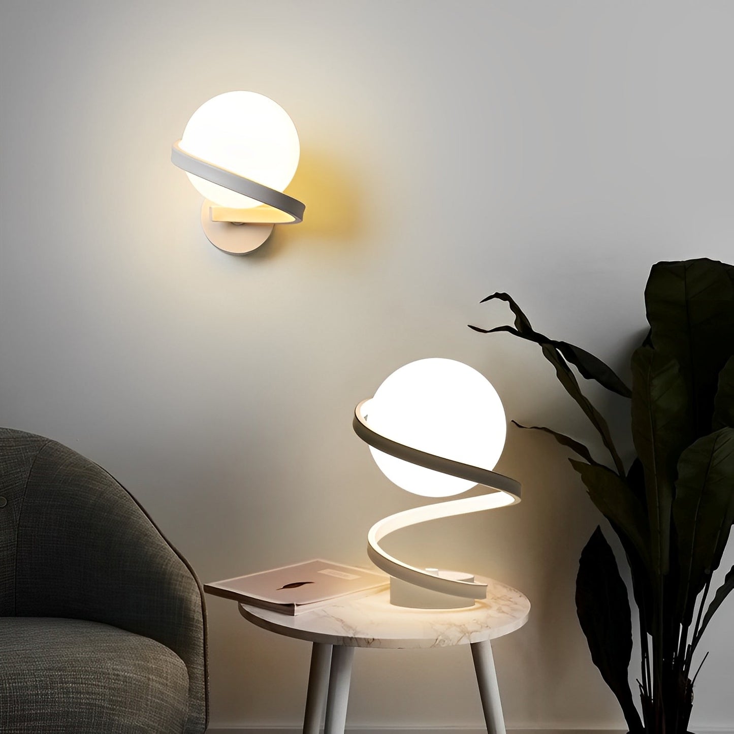 Veluna – Schicke LED-Tischlampe im Retro-Design für stilvolle Lichtmomente