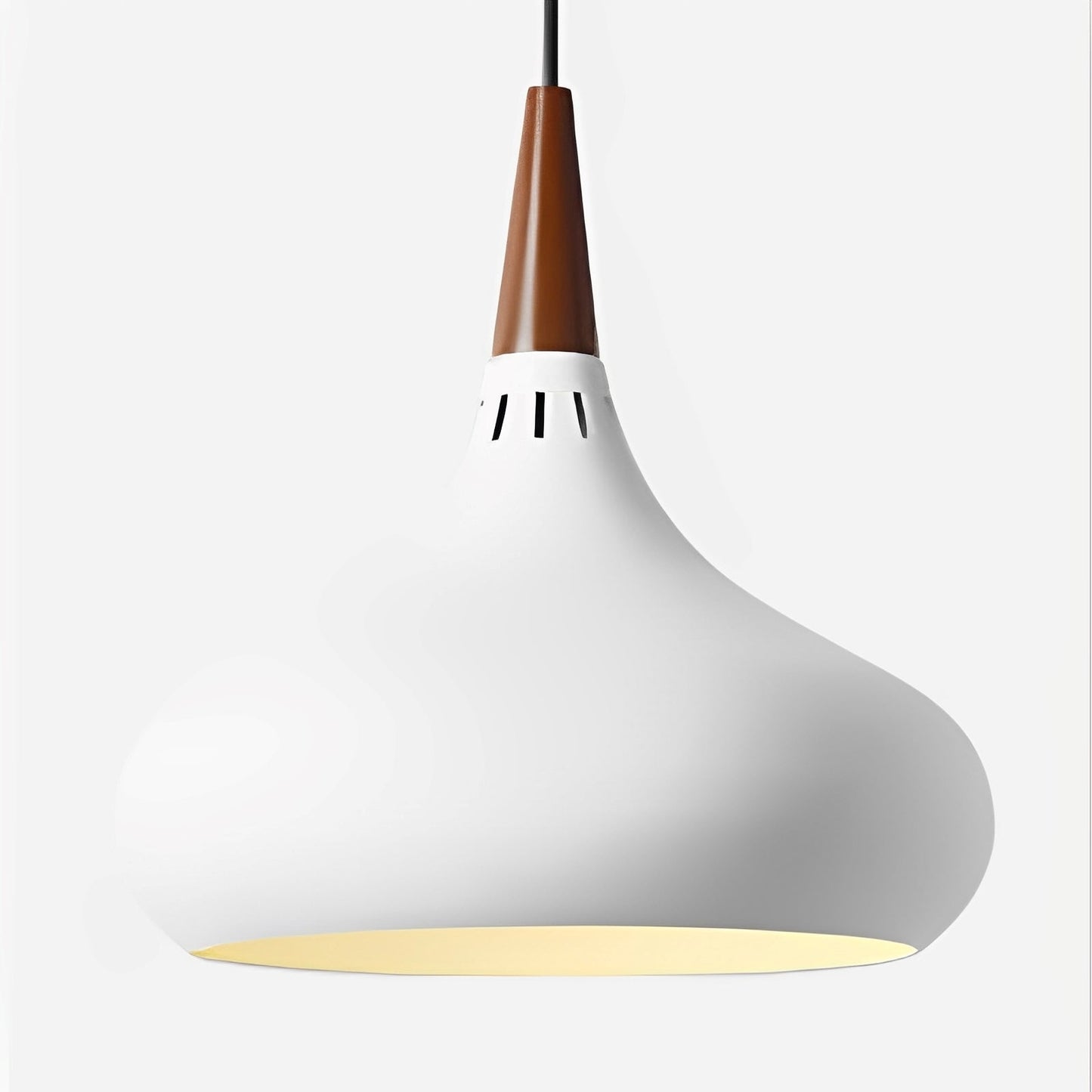 Shaira – Schlichte Holz-LED Hängeleuchte