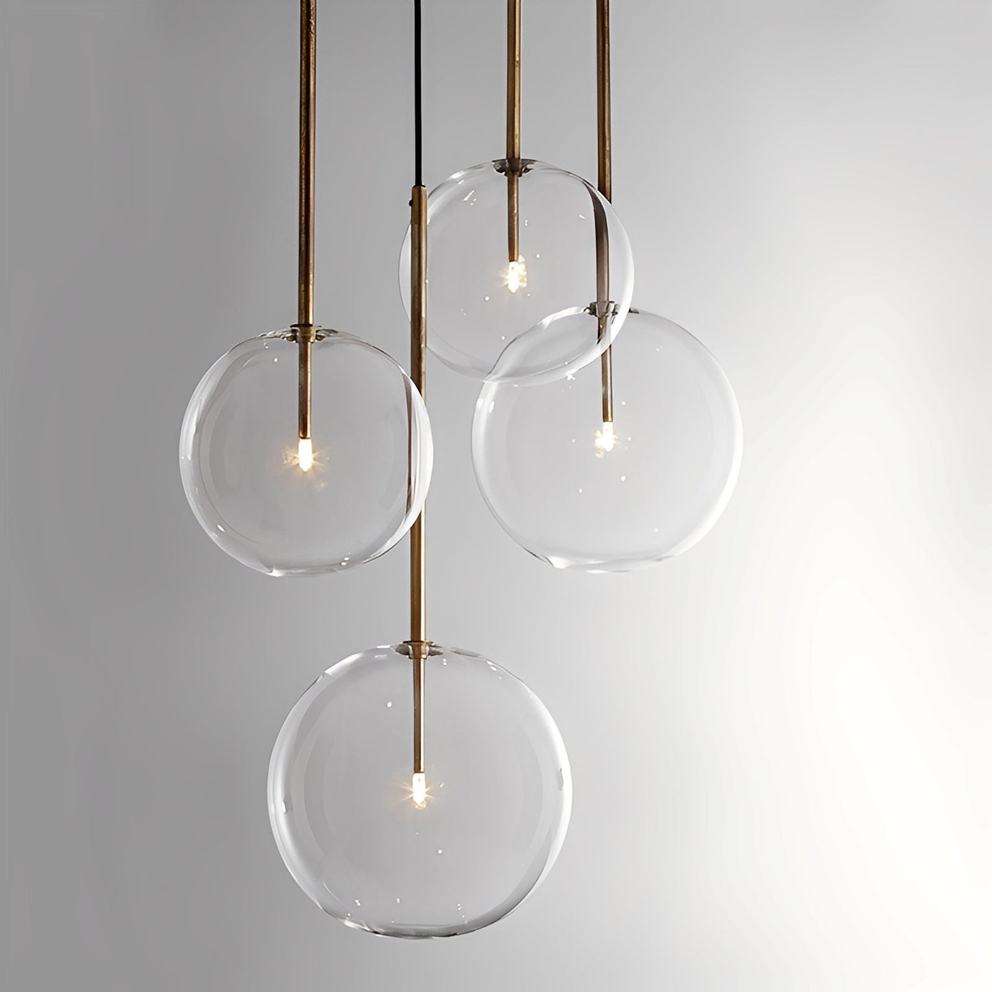 Lexie – Kreativer Glasball Kronleuchter