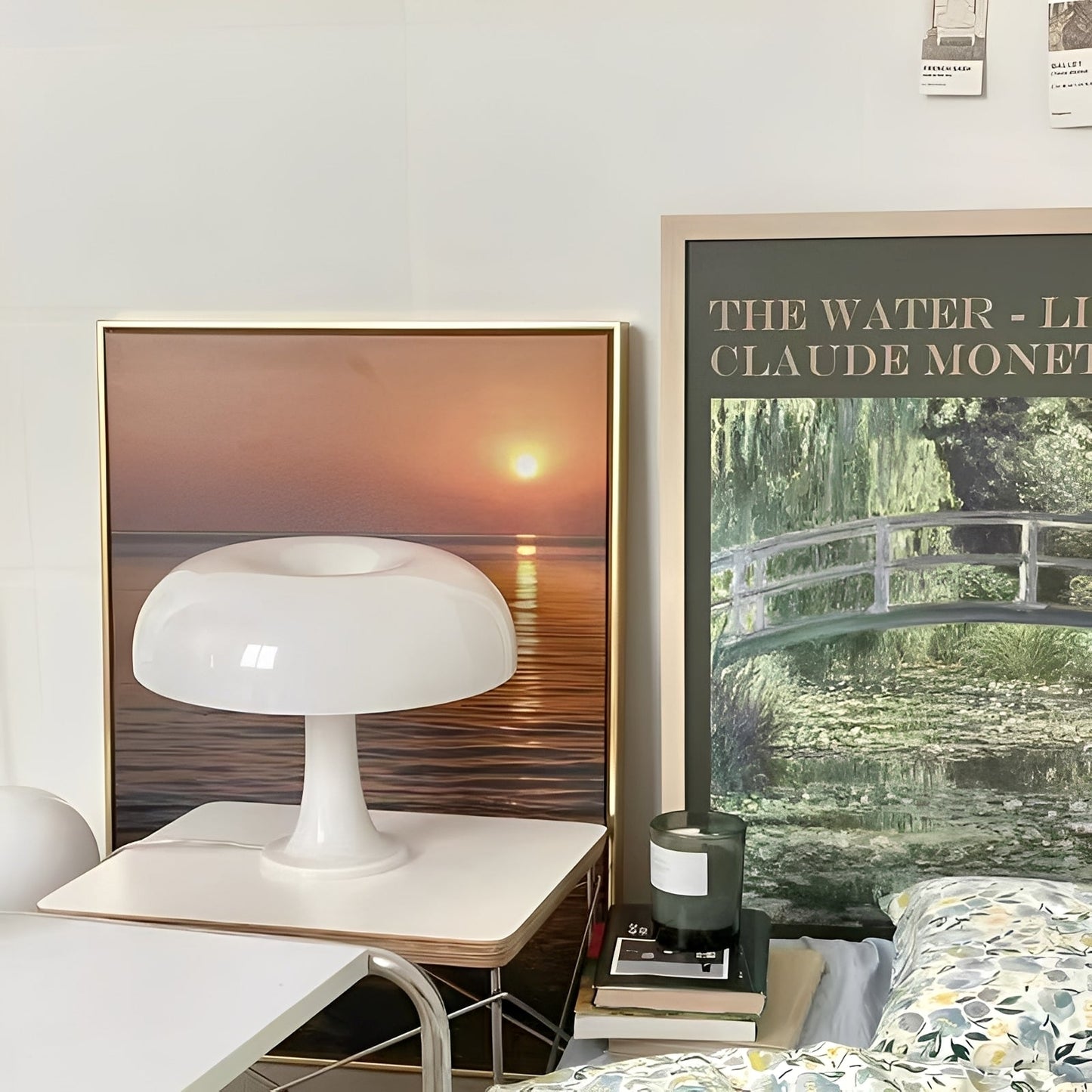 Myla – Vintage-Pilzleuchte im nordischen Stil