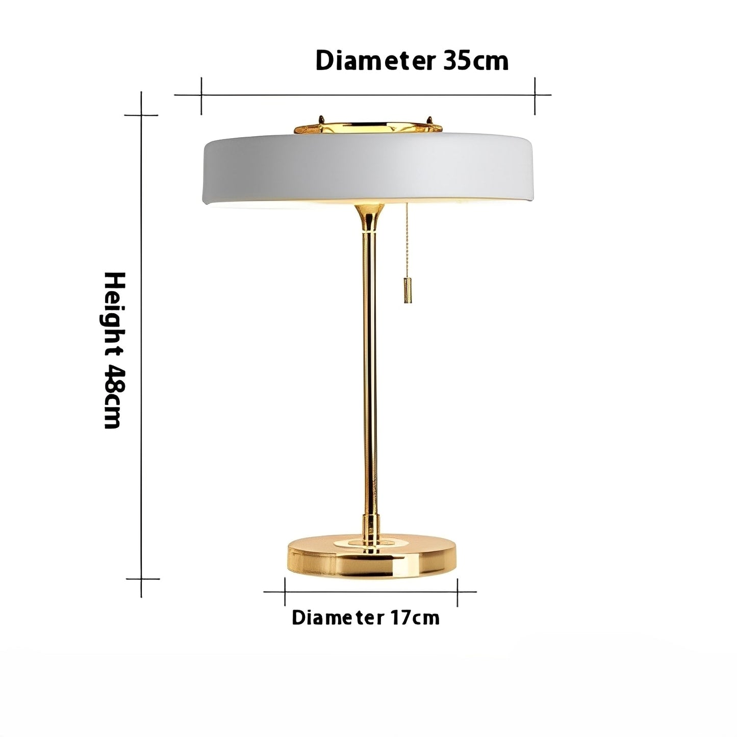 Isla – Moderne Lampe für den Nachttisch