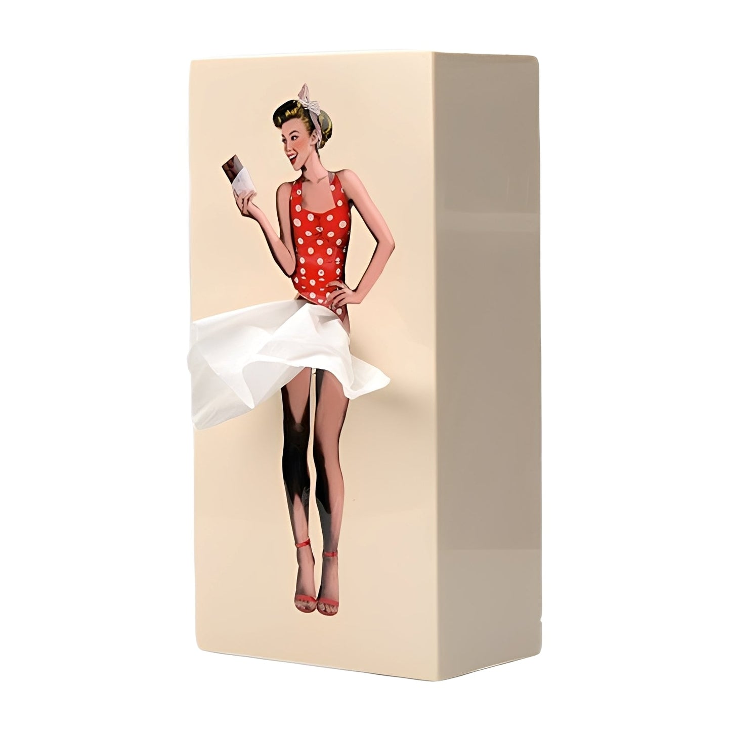 Mira – Taschentuchbox im Ballerina-Stil