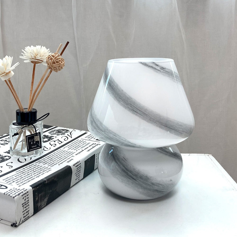 Yuna – Handgefertigte Glas-Pilzlampe
