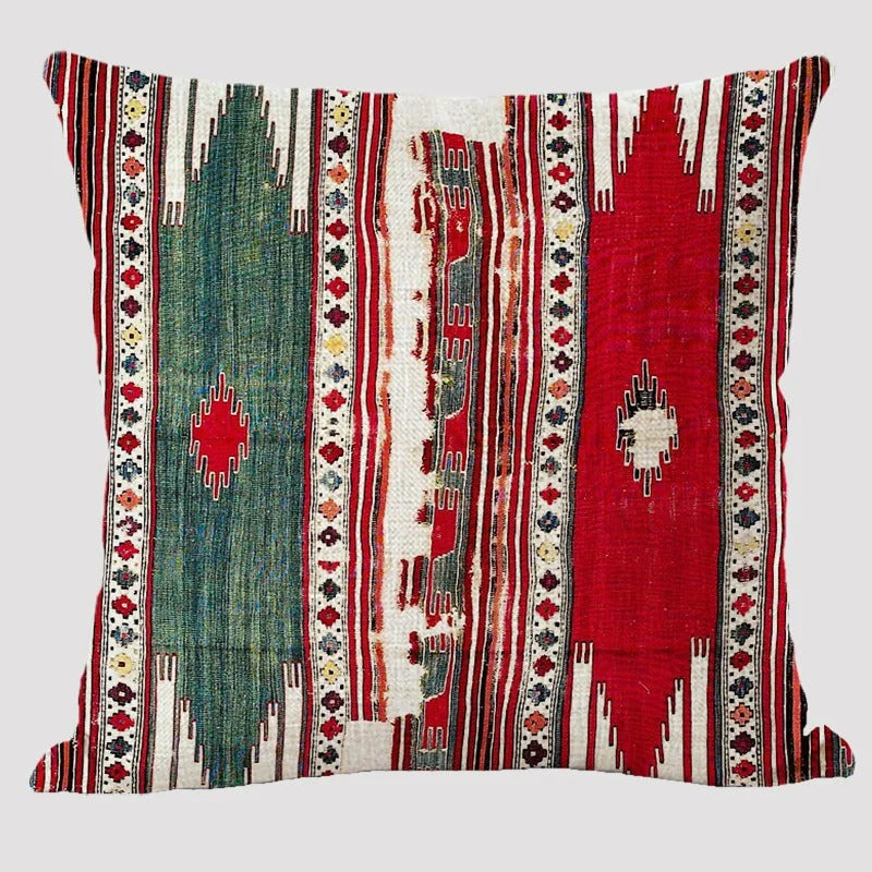 Yara – Boho-Kissen mit geometrischem Design