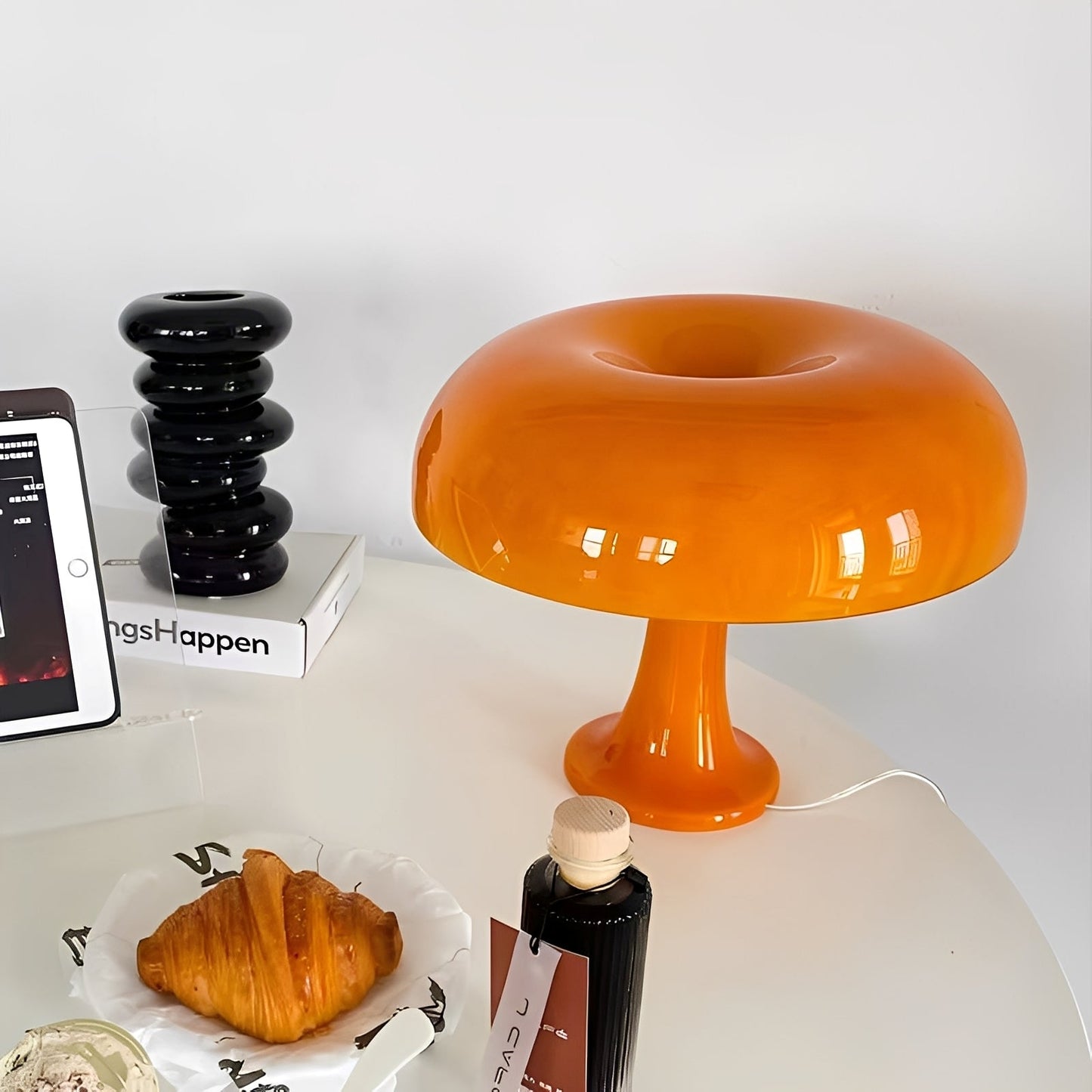 Myla – Vintage-Pilzleuchte im nordischen Stil