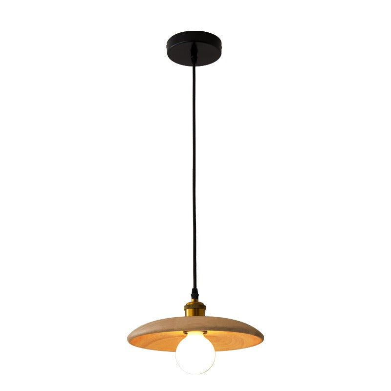 Elha – Lampe aus echtem Holz und Metall