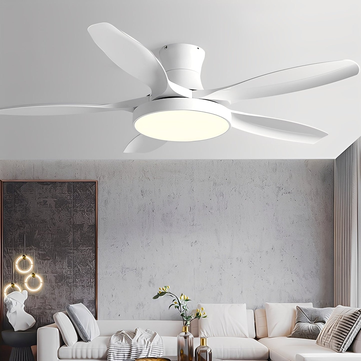 Nielsen – Skandinavischer Deckenventilator mit Beleuchtung