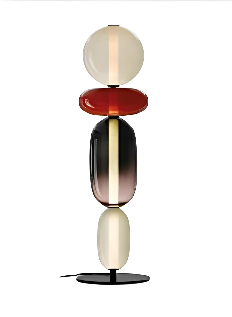 Kizz – Schicke nordische Glas-Stehlampe