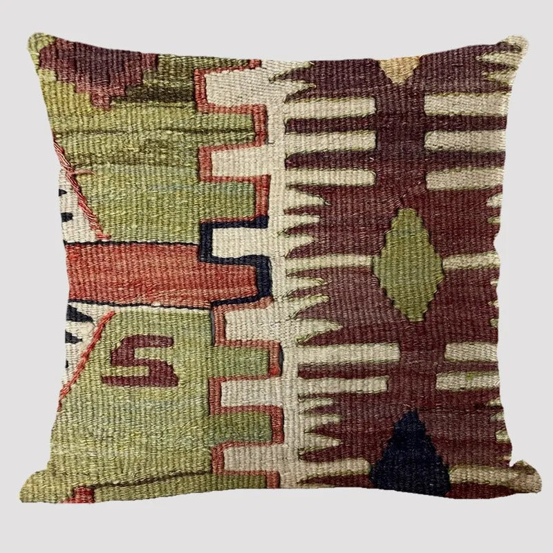 Yara – Boho-Kissen mit geometrischem Design