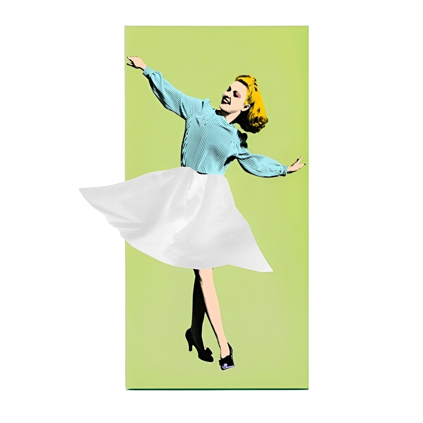 Mira – Taschentuchbox im Ballerina-Stil