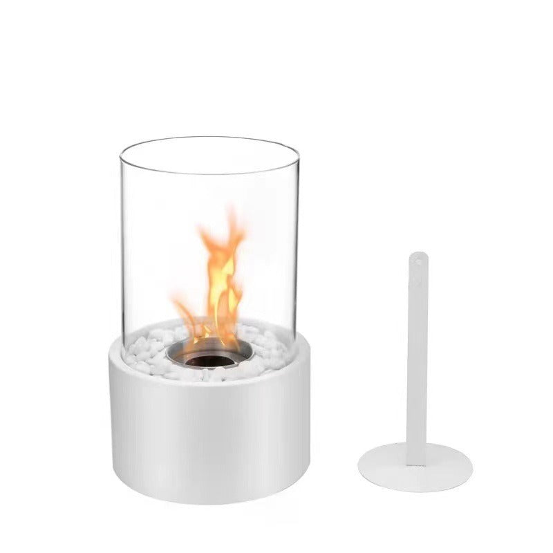 Nero – Tragbare Glas-Feuerlampe