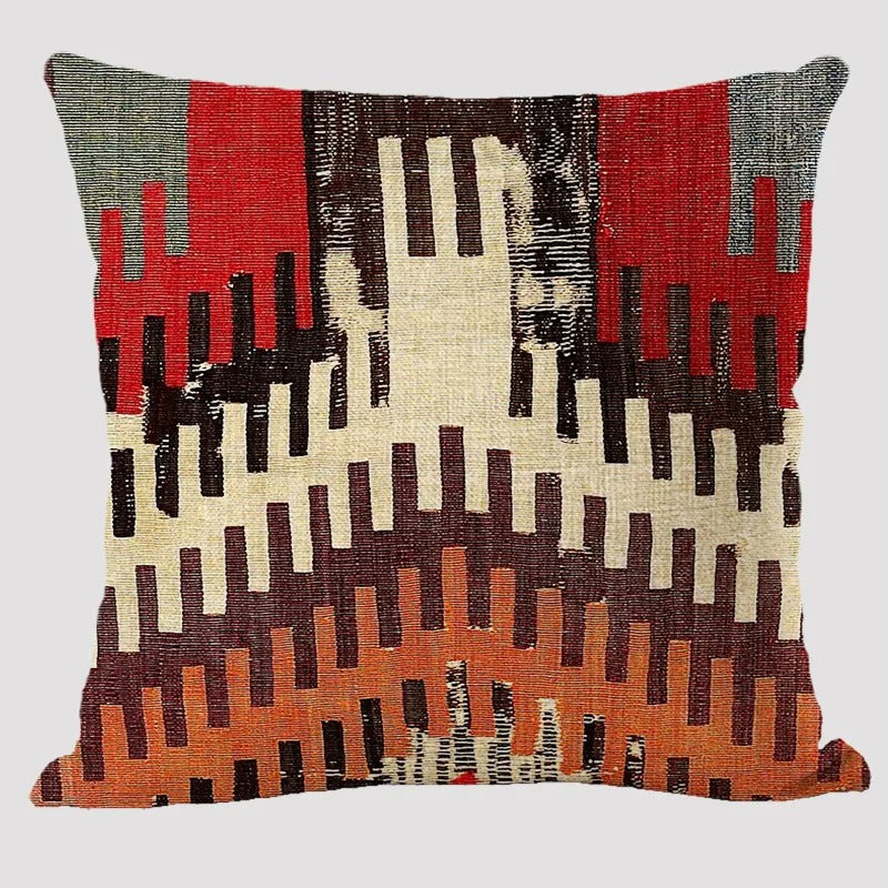 Yara – Boho-Kissen mit geometrischem Design