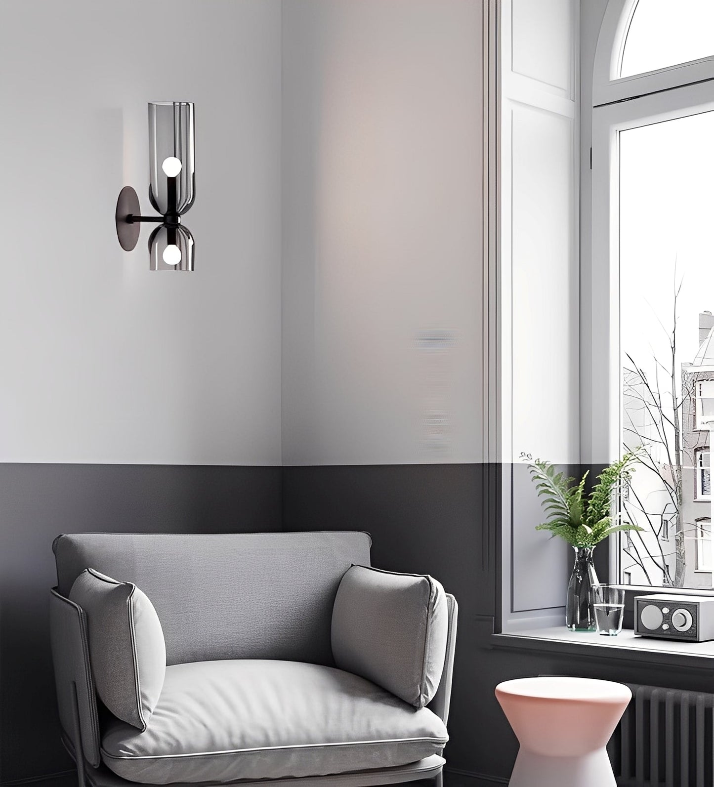 Eleni – Kreative Glas-Wandleuchte