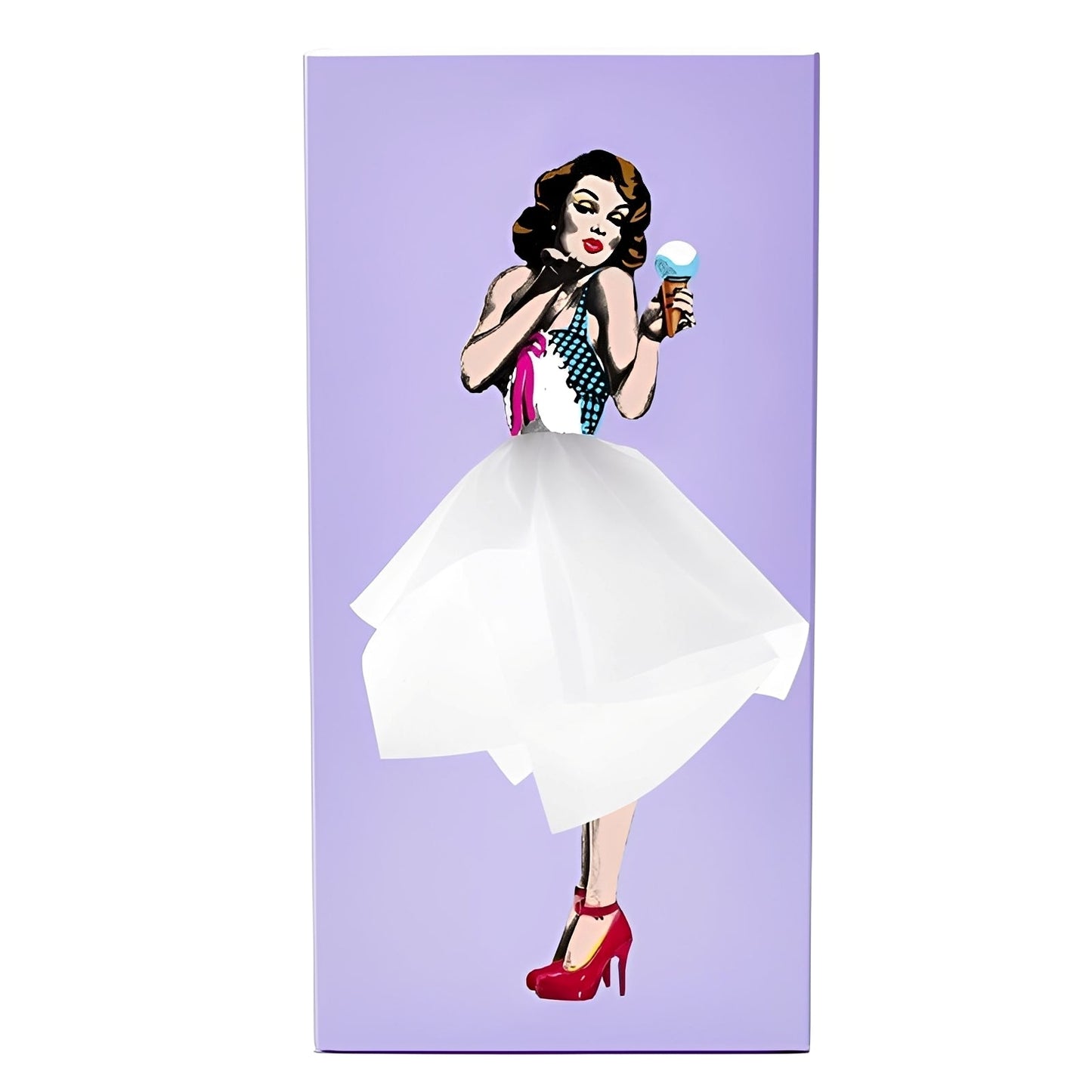 Mira – Taschentuchbox im Ballerina-Stil