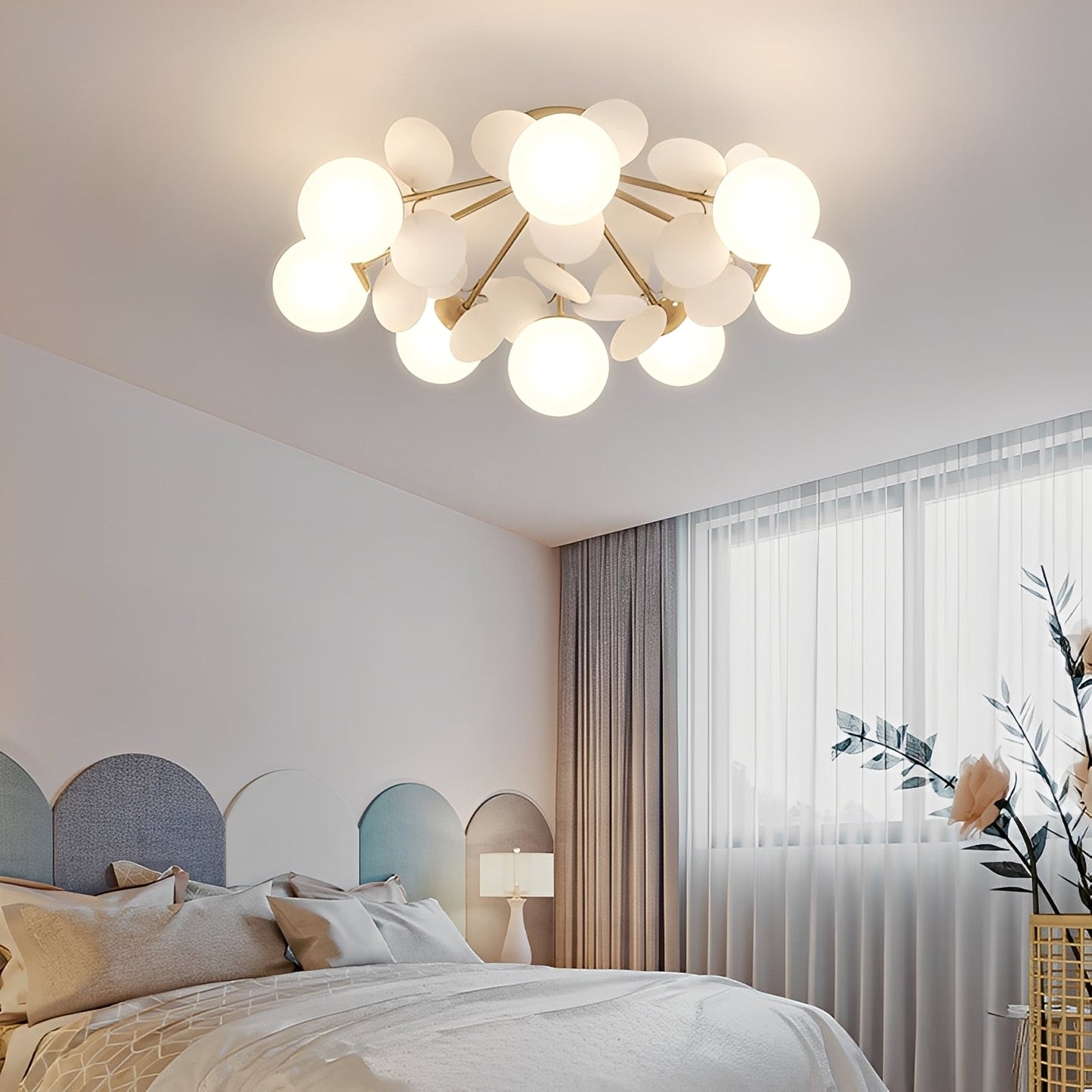 Ricko – Moderne Deckenleuchte aus Eisen