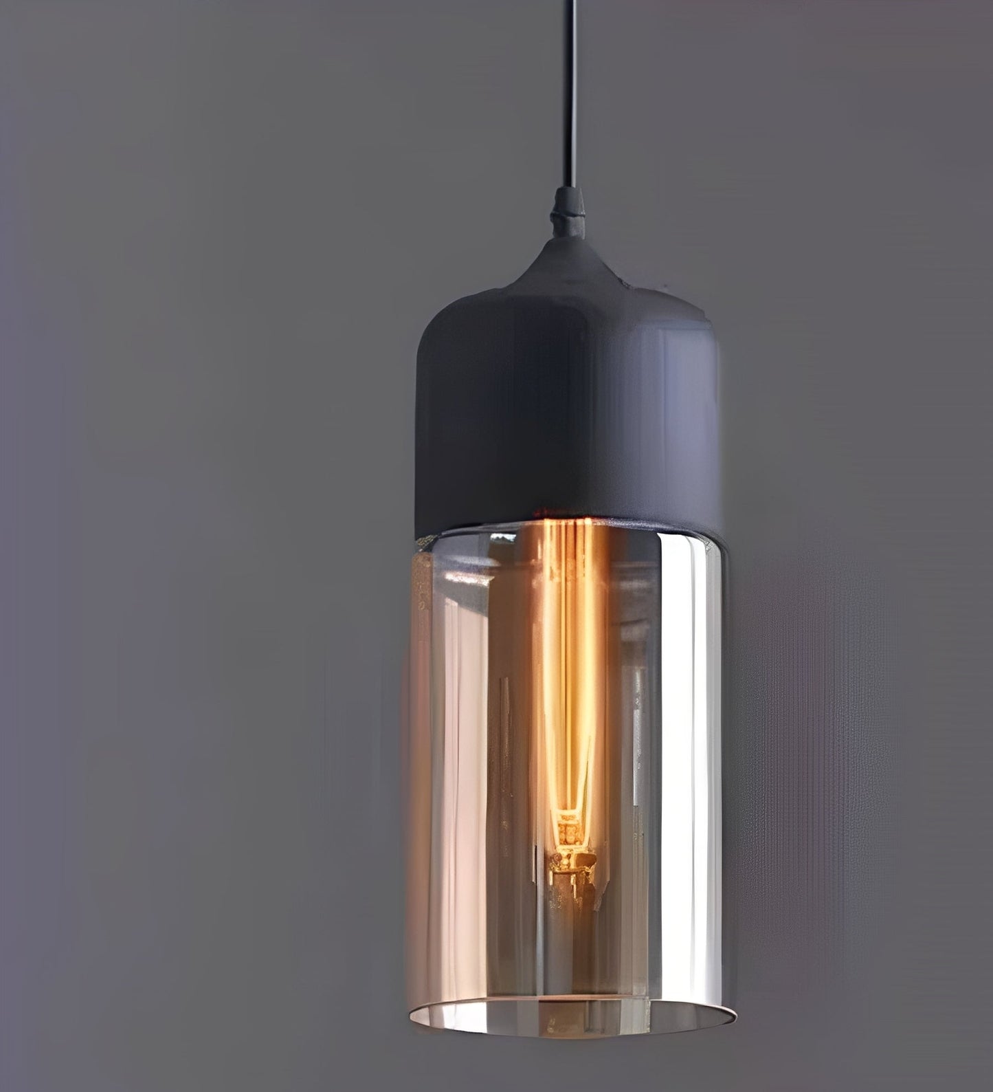 Amira – Industrieller Glas-Luster