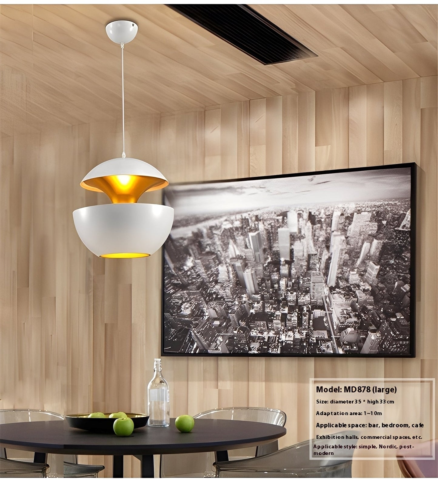 Soren – Skandinavische einfache Nachttischlampe