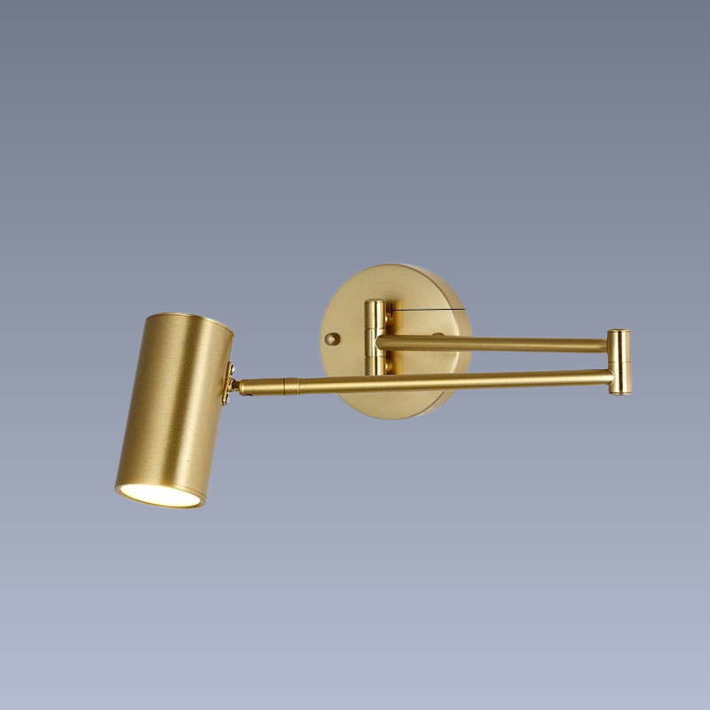 Mira – Klappbare Lampe für die Wand mit beweglichem Arm