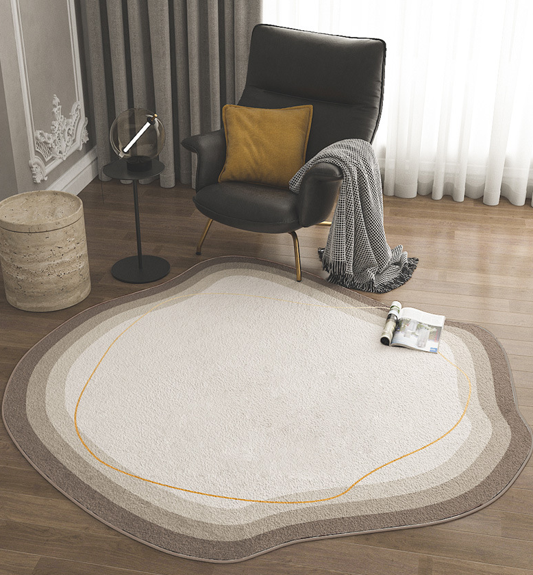 Ivara – Runder Teppich mit geometrischem Design