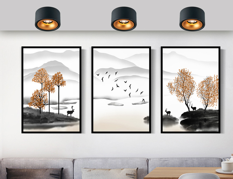 Evan – Runder Nordic LED-Deckenstrahler