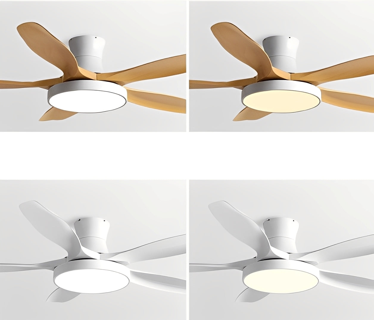 Nielsen – Skandinavischer Deckenventilator mit Beleuchtung