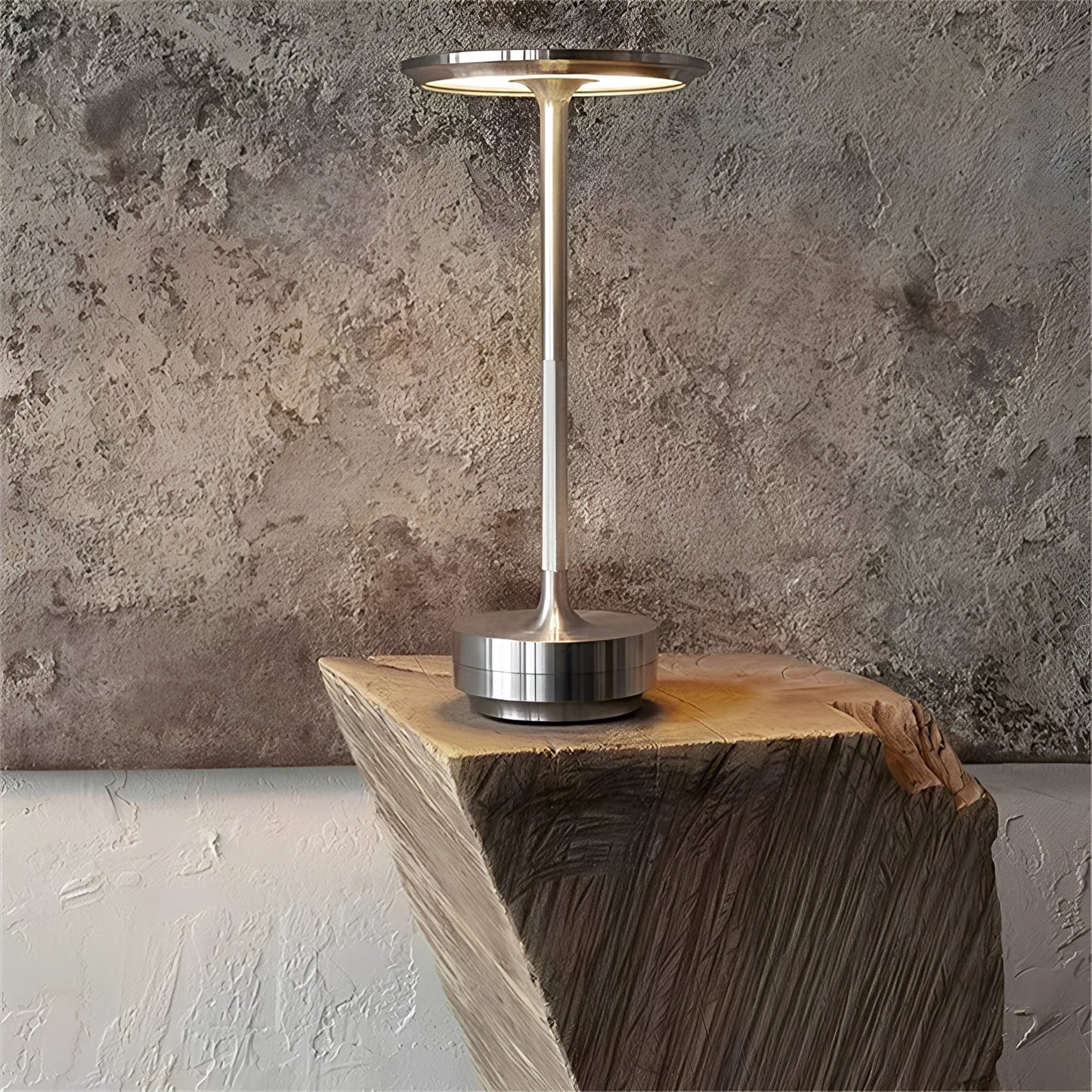Lucina – Kreative Pilzkristalllampe mit Dimmer